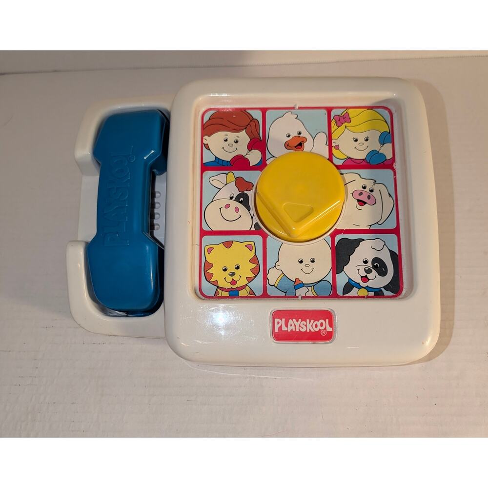 Vintage 1992 Playskool Talking Telephone #5320 Working
